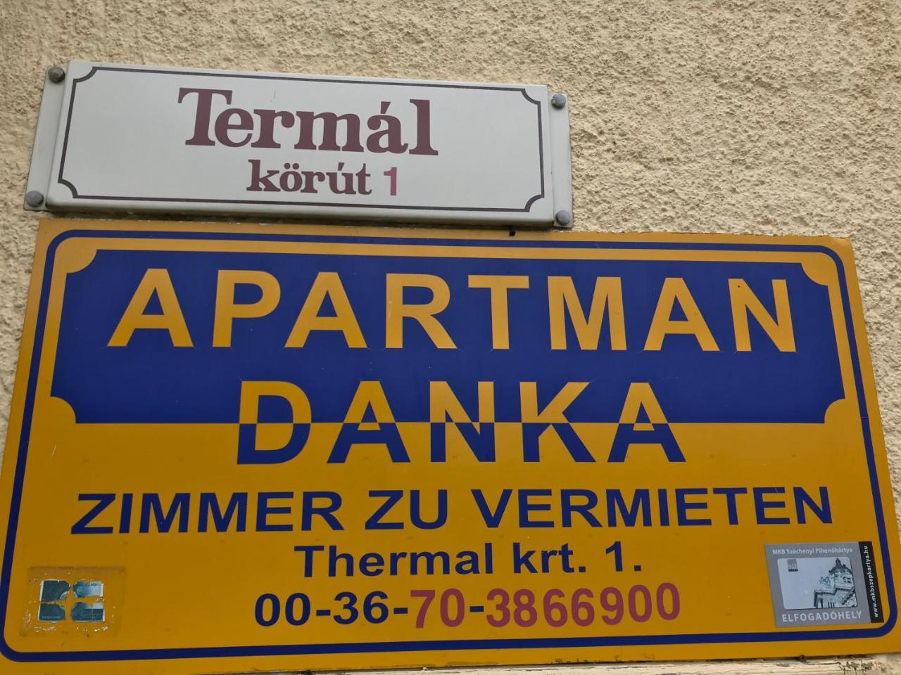 Apartman Danka Bük Exterior foto